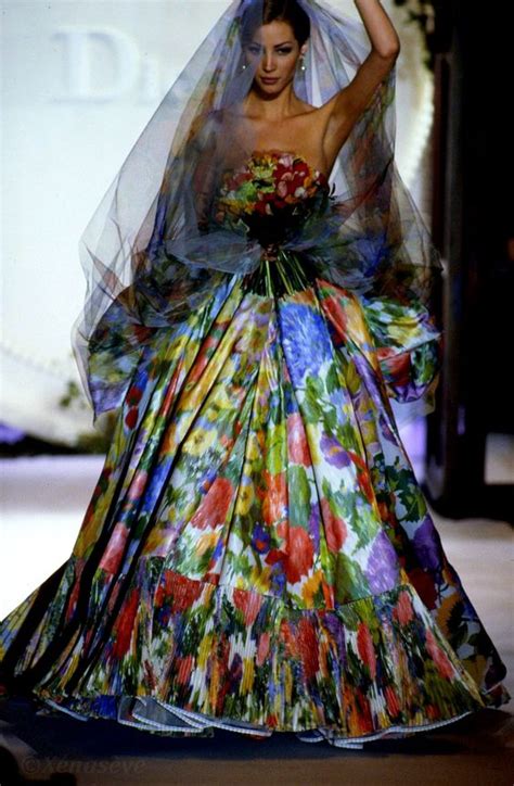 christian dior haute couture spring summer 1992|christian dior partie fine dress.